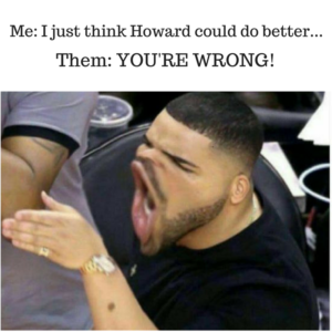 drake yelling meme